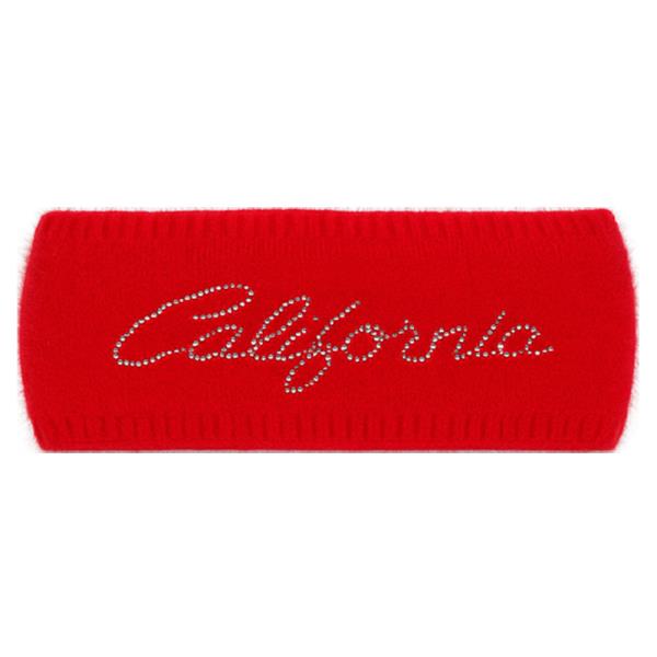 RHINESTONE CALIFORNIA LOGO HEADWRAP
