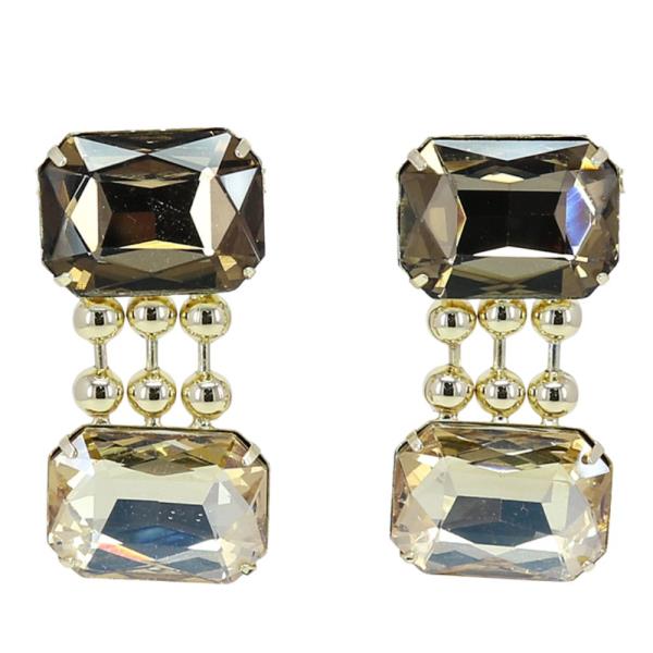 CRYSTAL DANGLE EARRING