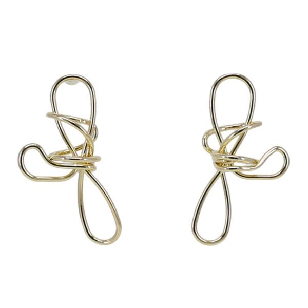 WIRE LOOP METAL EARRING