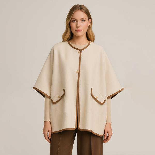 SOLID POCKET KIMONO