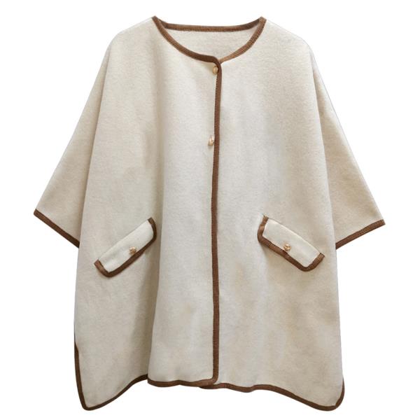 SOLID POCKET KIMONO