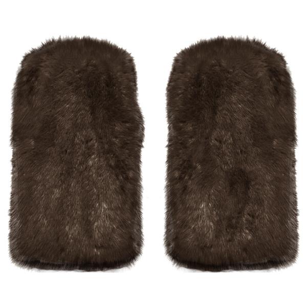 CC FAUX FUR LEG WARMERS