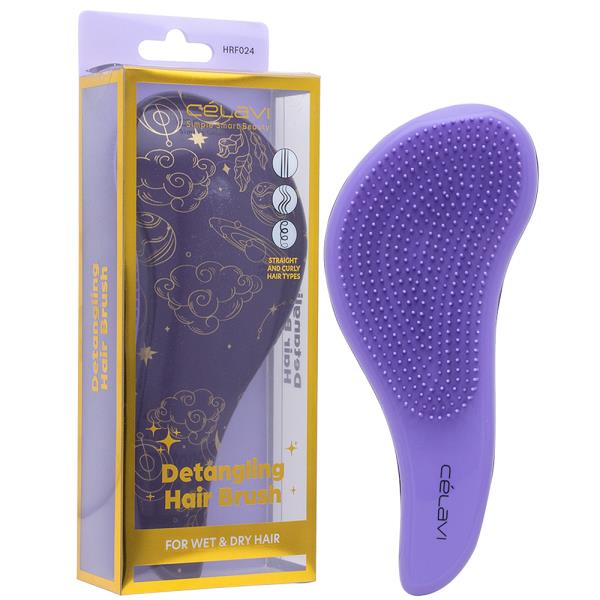 CELAVI DETANGLING HAIR BRUSH COSMIC