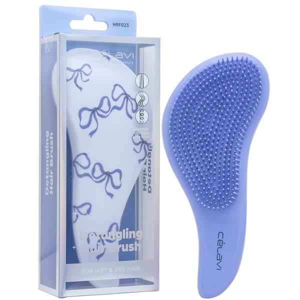 CELAVI DETANGLING HAIR BRUSH BLUE RIBBON