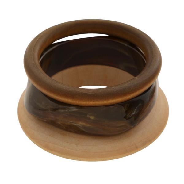 RESIN BANGLE BRACELET SET