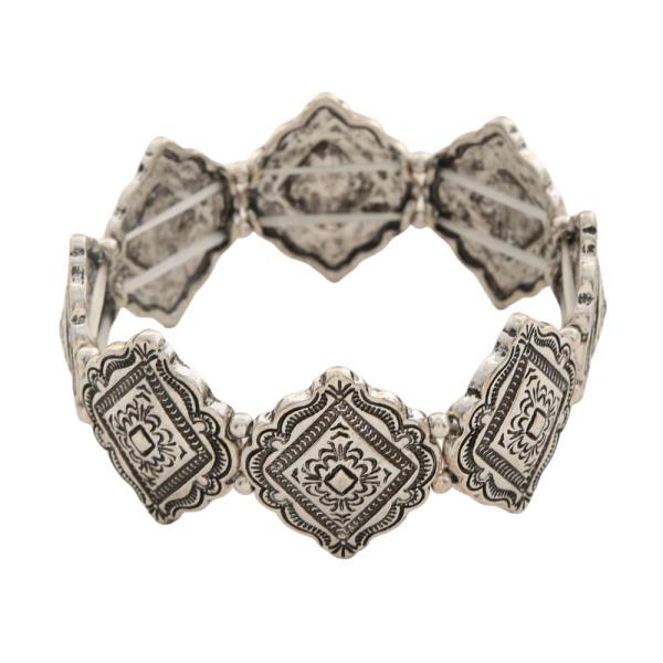 MOROCCAN SHAPE METAL BRACELET