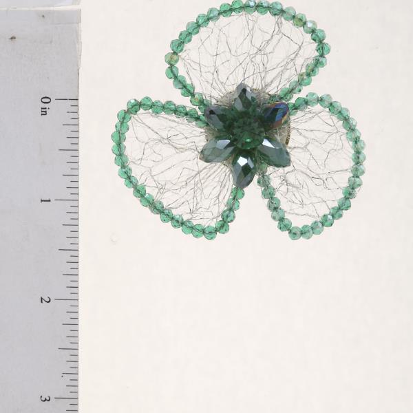 FLOWER BEADED EARRING