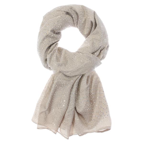 GLITTER DETAIL LIGHTWEIGHT OBLONG SCARF