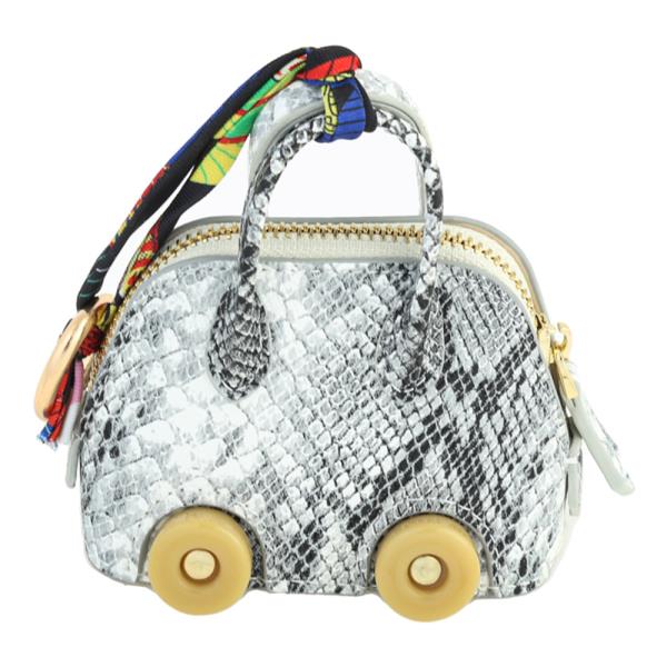CAR SHAPE MINI BAG CHARM KEYCHAIN