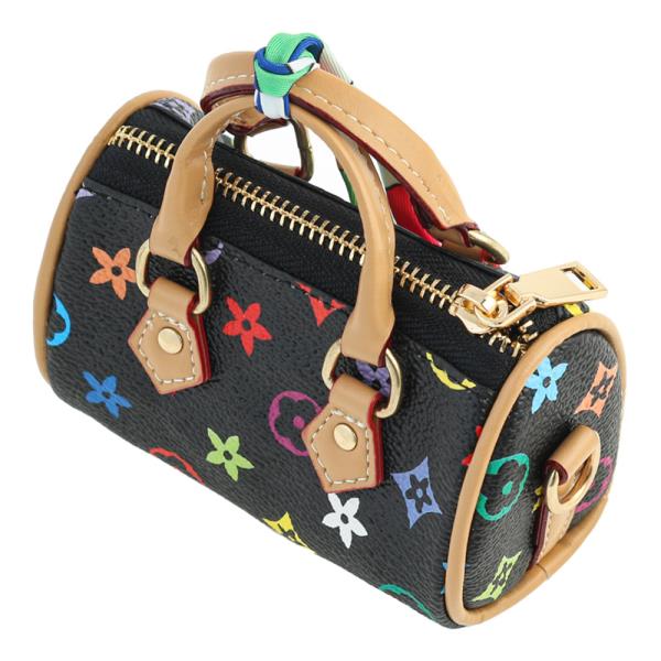 MONOGRAM BARREL MINI BAG CHARM KEYCHAIN
