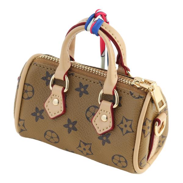 MONOGRAM BARREL MINI BAG CHARM KEYCHAIN