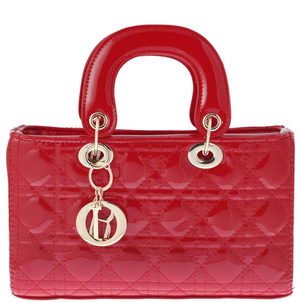 FASHION QUILTED HANDLE BAG