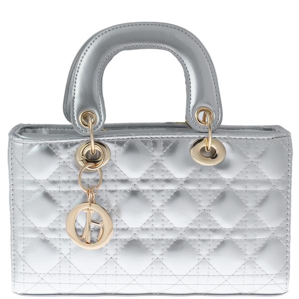 FASHION QUILTED HANDLE BAG