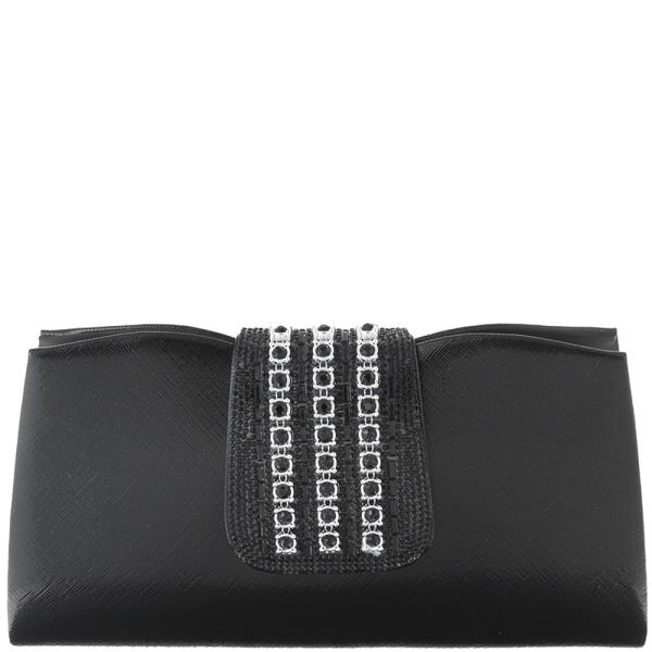 MODERN RHINESTONE CHIC EVENING CLUTCH