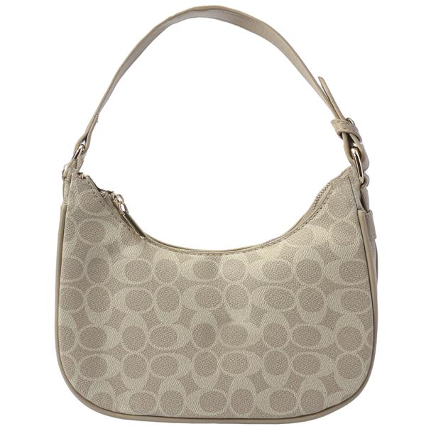 OVAL FASHION PRINT SHOULDER BAG