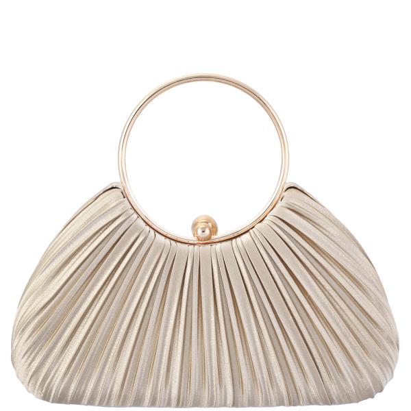 ELEGANT CHIC HANDLE EVENING BAG