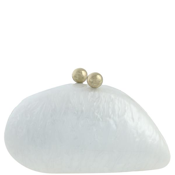 MODERN ACRYLIC SHAPE EVENING CLUTCH