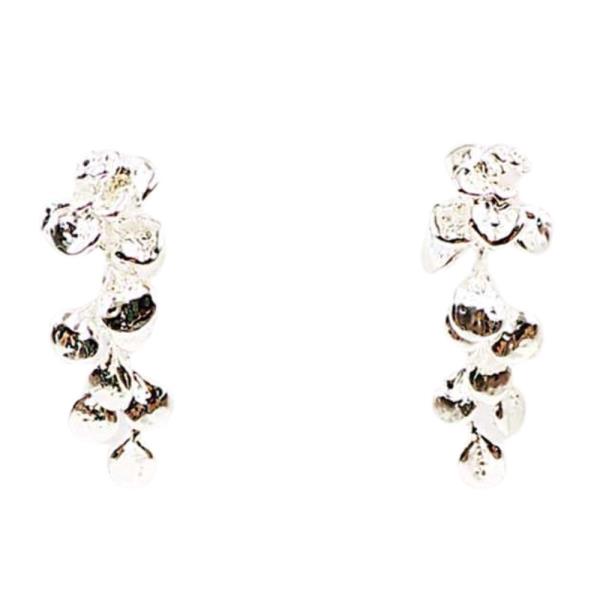 TRIPLE FLOWER EARRING