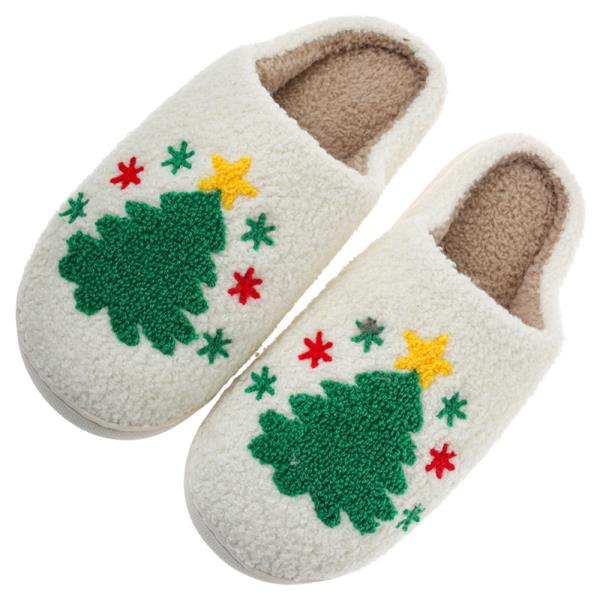 CHRISTMAS TREE COZY HOME SLIPPER