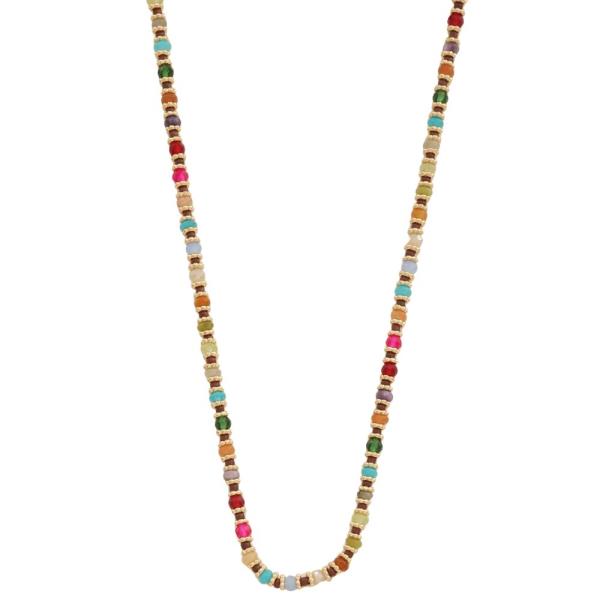 DAINTY BEADED NECKLACE