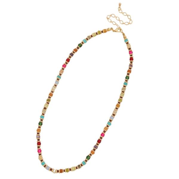 DAINTY BEADED NECKLACE