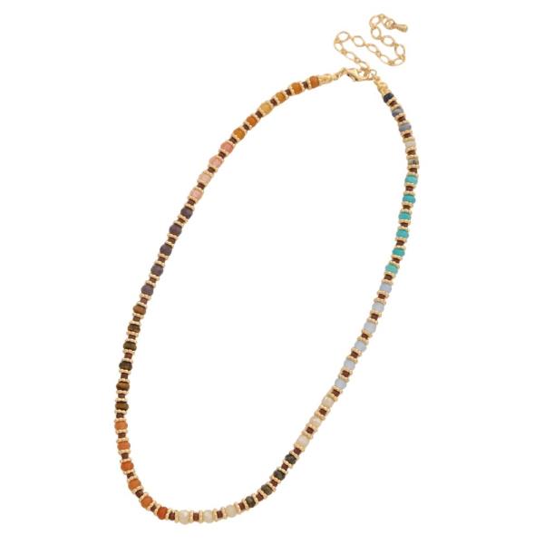 DAINTY BEADED NECKLACE