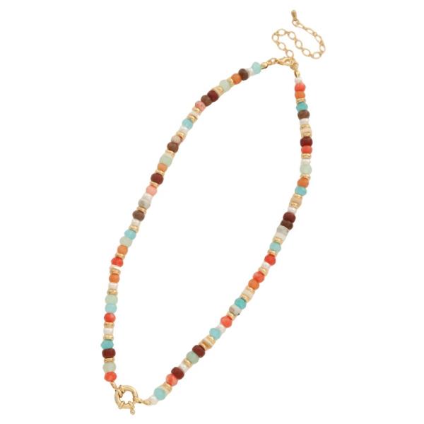 BEADED NECKLACE