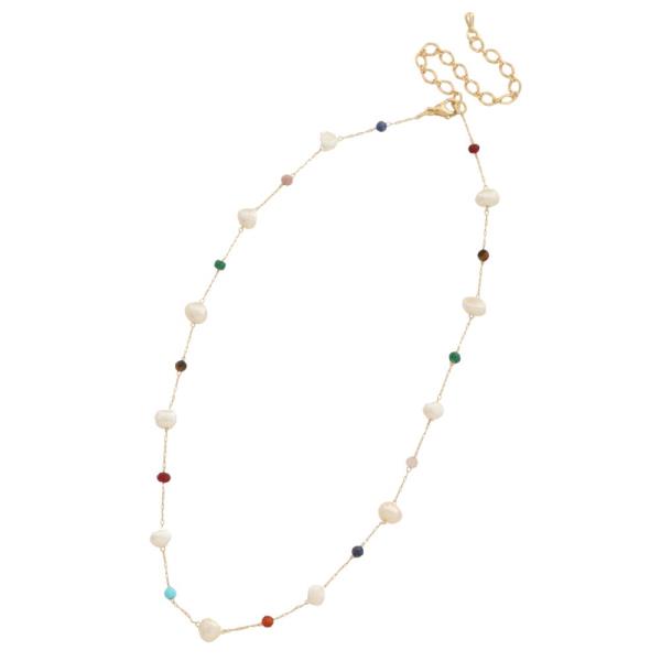 PEARL BEADED NECKLACE