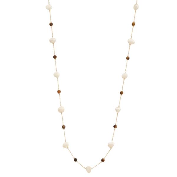 PEARL BEADED NECKLACE