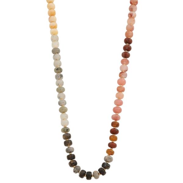 BEADED NECKLACE