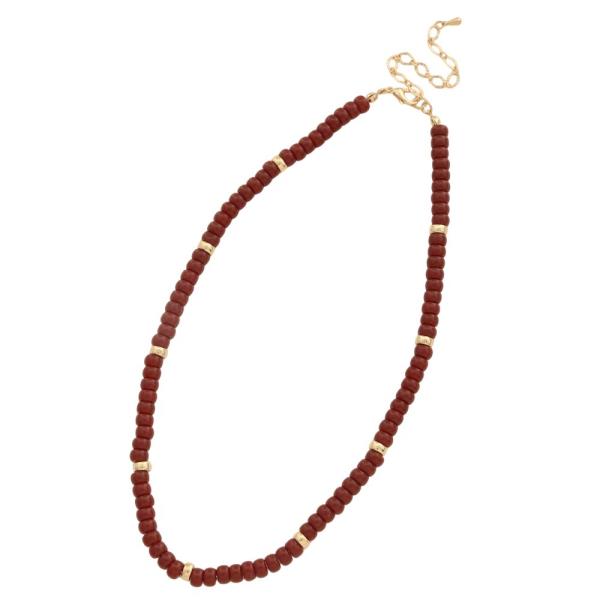 BEADED NECKLACE