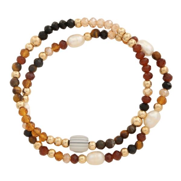 BEADED BRACELET SET