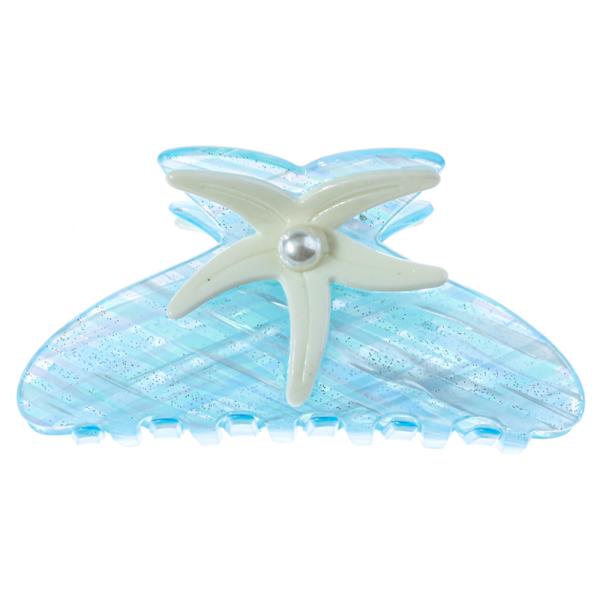 STARFISH PEARL HAIR CLAW JAW CLIP