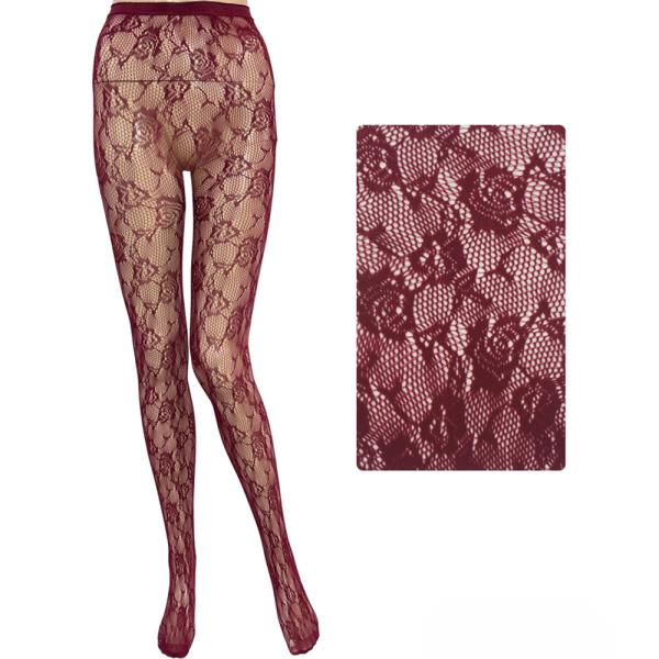 ROSE & VINE LACE CROCHET/NET TIGHTS (12 UNITS)