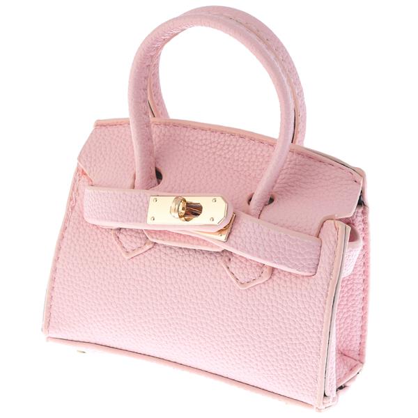 CHIC TEXTURE HANDLE SATCHEL BAG