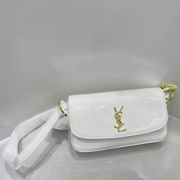 CHIC GLOSSY TEXTURE CROSSBODY BAG