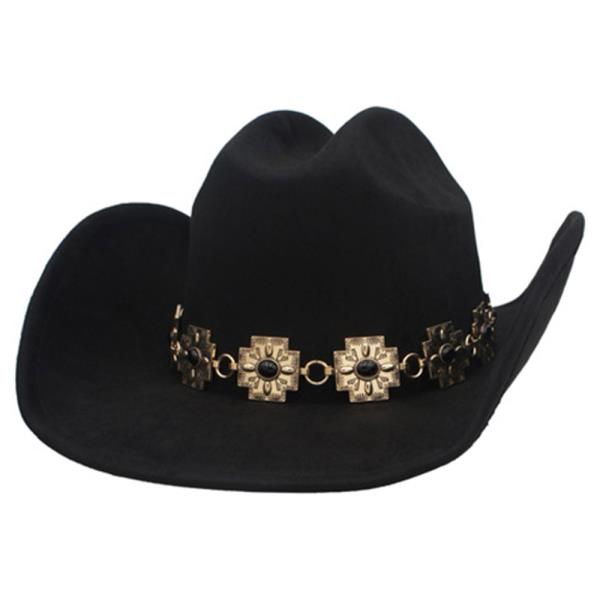 CAB ACCENT AZTEC CROSS BAND MICROSUEDE COWBOY HAT