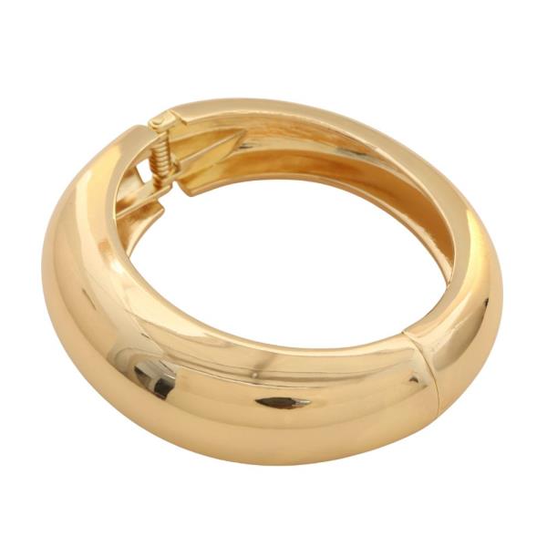 METAL BANGLE HINGED BRACELET