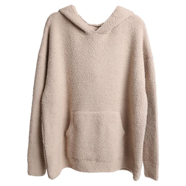 SOLID COLOR HOODED SWEATER W/ POCKET