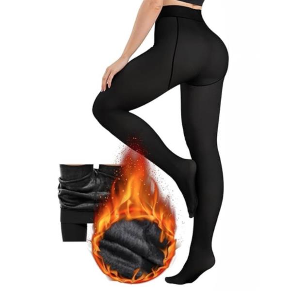 FLEECE LINED TIGHTS PANTY STOCKING