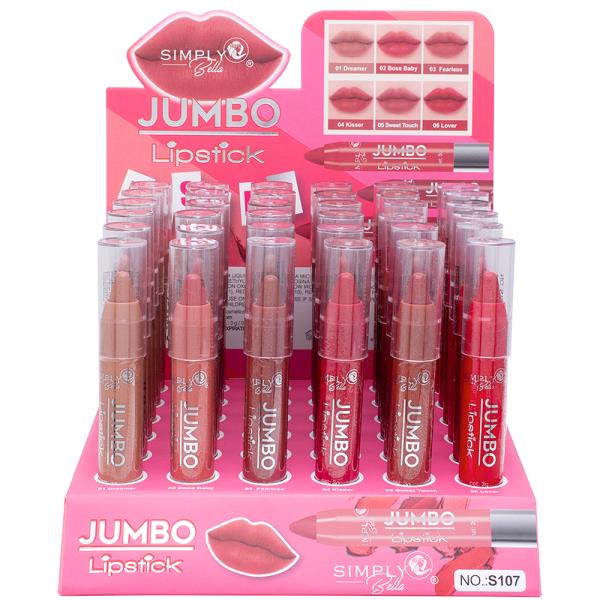 SIMPLY BELLA JUMBO LIPSTICK (36 UNITS)
