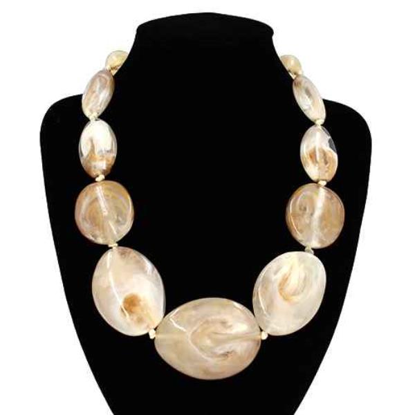 STONE STATEMENT NECKLACE