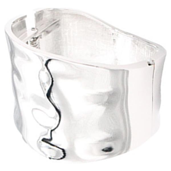 GOLD PLATED HINGED BANGLE BRACELET