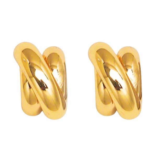 LAYERED HUGGIE EARRINGS
