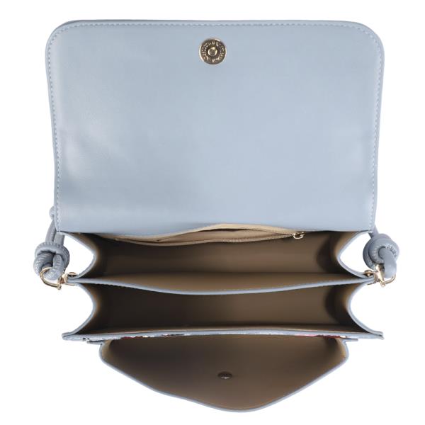 CHERRY OVAL PRINT SHOULDER CROSSBODY BAG