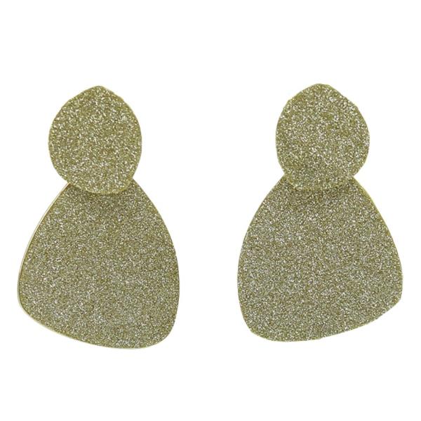 SHIMMER GEO SHAPE EARRING