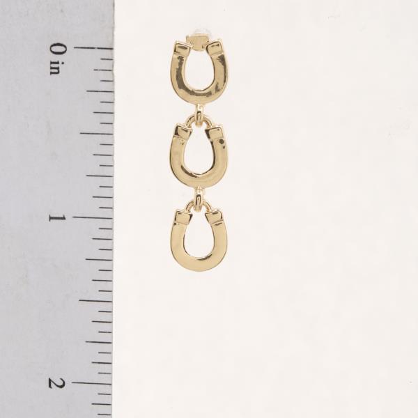 HORSESHOE DANGLE EARRING