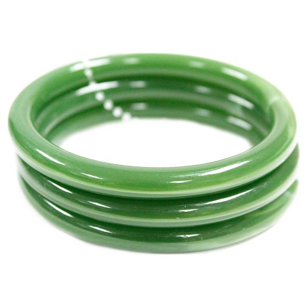 RESIN STACKED BANGLE MULTI BRACELET SET