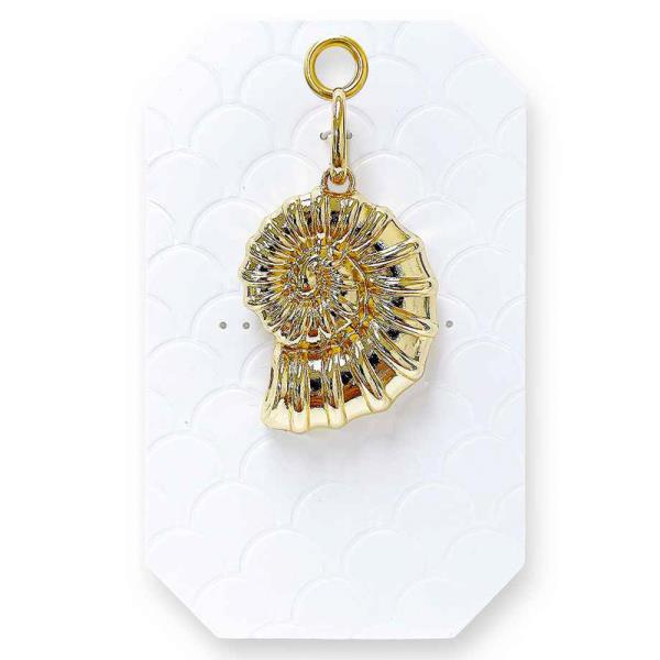 METAL SHELL CHARM