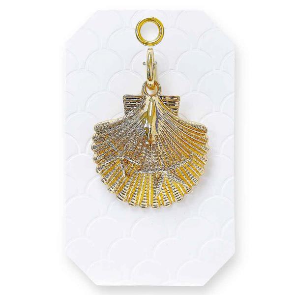 METAL SHELL CHARM